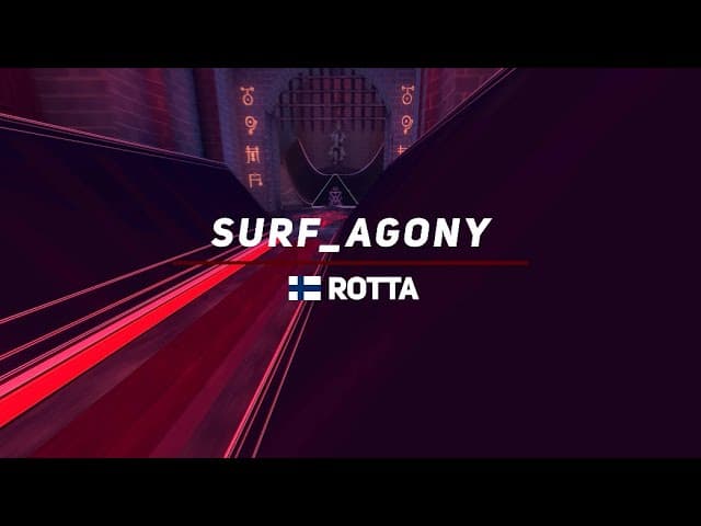 new video: surf_agony WR. Surfed by Rotta: Details below


[Surf Timer] - Mercedes-Benz S124 om602 5-Door finished in 00:43:60 (WR -00:00:13)
[Surf Timer] - Mercedes-Benz S124 om602 5-Door beat the map record! Rank: 1/4574
                    
Previous WR by: Tripex

Date of the run: Jan 8, 2026

Map by: Proxychains
Tier: 2

CP 1: 14.309 +.030 +26 u/s
CP 2: 26.819 -.090 +30 u/s
CP 3: 37.919 -.119 +18 u/s
Map: 43.604 -.134 +28 u/s

Song : Moderat - No. 22

This channel isn’t monetized.
If you’d like to support the time and effort put into making these videos, you can do so here: https://www.patreon.com/c/Oui_SURF
Thank you!

Made by Oui
All runs are done in CS:S - 66t.
#ksf #css #surf