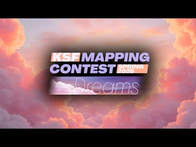 new video: KSF Mapping contest - Spring 2026!: The announcement of KSF's spring mapping contest 2026: Dreams!
\🚨  Join our discord for more informations \🚨 
https://discord.gg/RExrha6sAe

From this moment, mappers will have until the 30th of April to make a Dreams themed map and within the range of tier 1 to 4.

The prize pool is starting at $1000, with the following split:
#1: 60%
#2: 30%
#3: 10%

If you wish to donate towards it, please use the following link : https://streamlabs.com/ksf_surf/tip
And join our discord to check the current prize.
https://discord.gg/RExrha6sAe

Made by Daxen.

Song: Ascend from Ashes - ScoreMusic

#ksf #css #surf